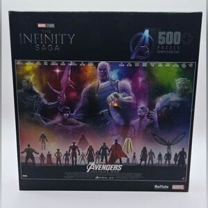 Marvel Avengers Infinity War 500 Piece Jigsaw Puzzle Buffalo Games New Sealed In